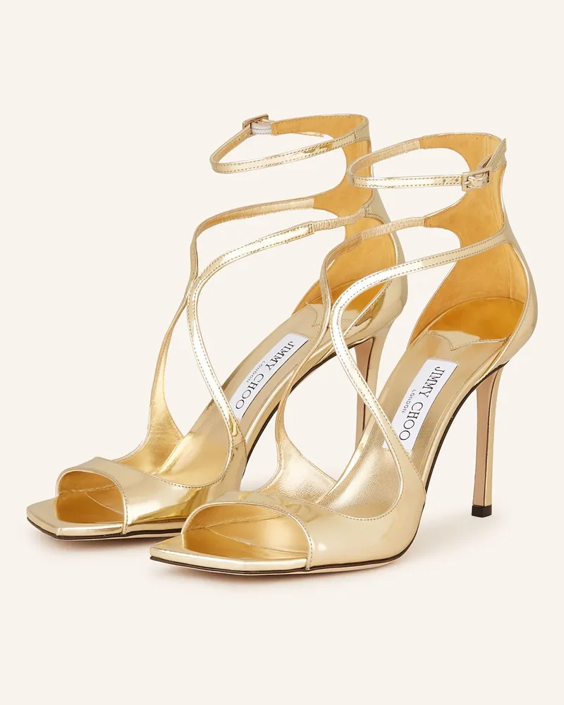Jimmy Choo Sandaletten AZIA 95 Gold