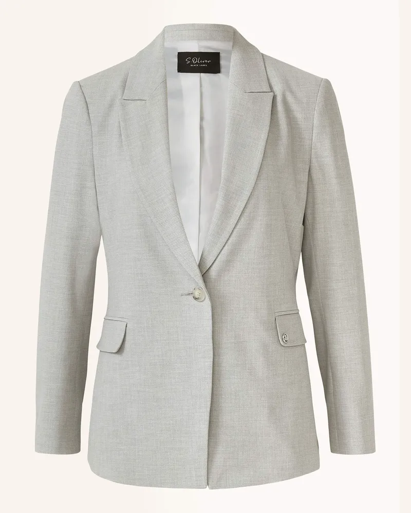 S.Oliver Blazer grau Hellgrau