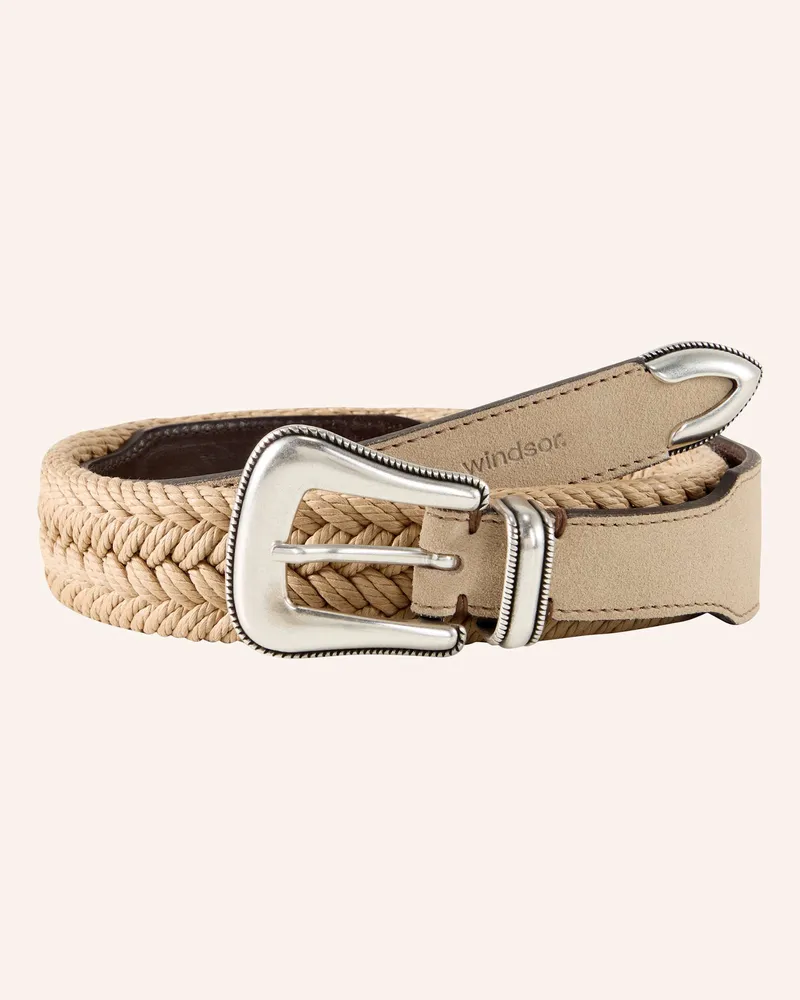 windsor. Gürtel beige Beige