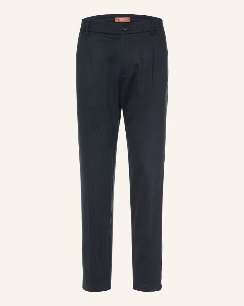 CRUNA Chino Mitte Extra Slim Fit blau Dunkelblau