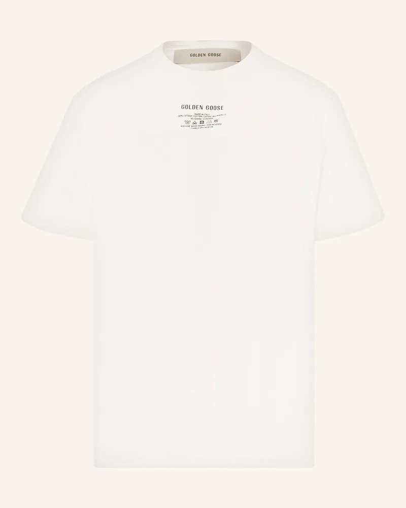 Golden Goose T-Shirt JOURNEY Ecru
