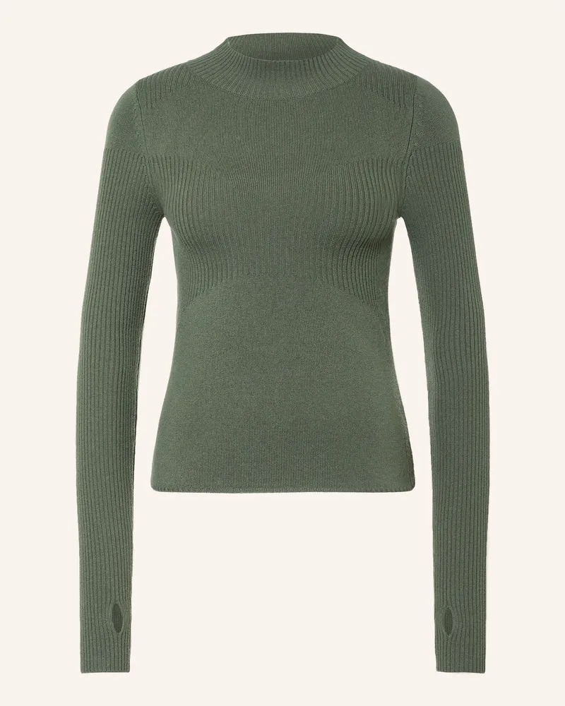 Mrs & HUGS Pullover Mit Cashmere gruen Grün
