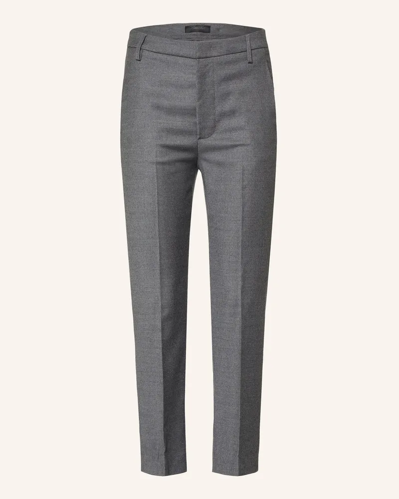 Dondup 7/8-Hose Nima Aus Flanell grau Dunkelgrau