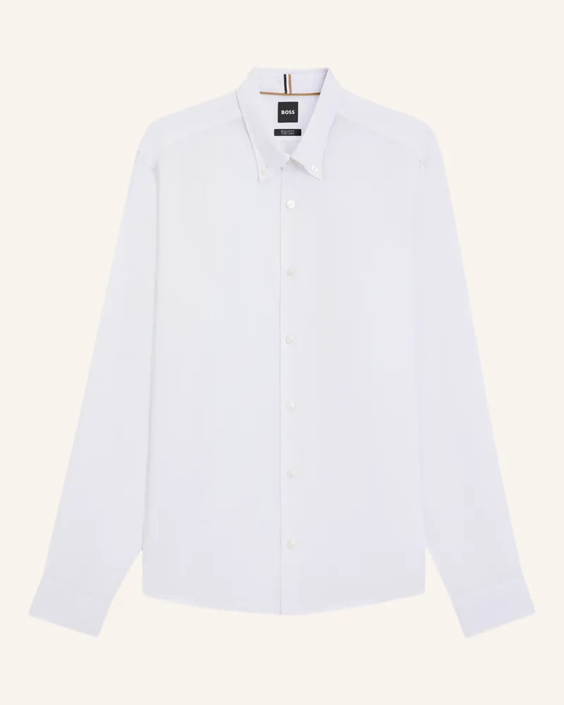 HUGO BOSS Casual Hemd C-LIAM-S-BD-C1-243 Regular Fit Weiss