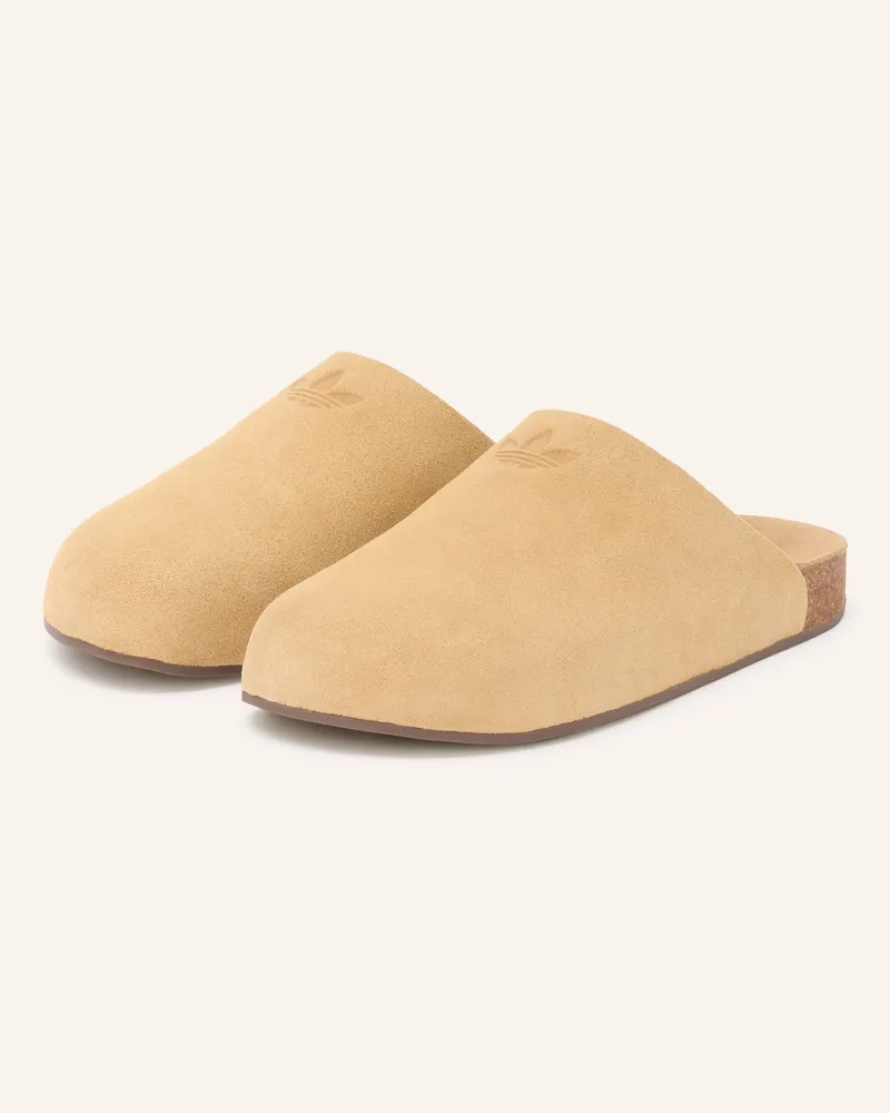 adidas Pantoletten Adimule braun Camel