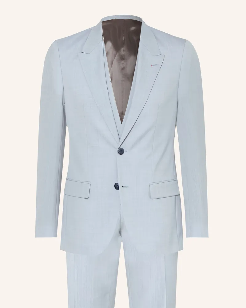 HUGO BOSS Anzug Henry/Getlin Slim Fit blau Hellblau