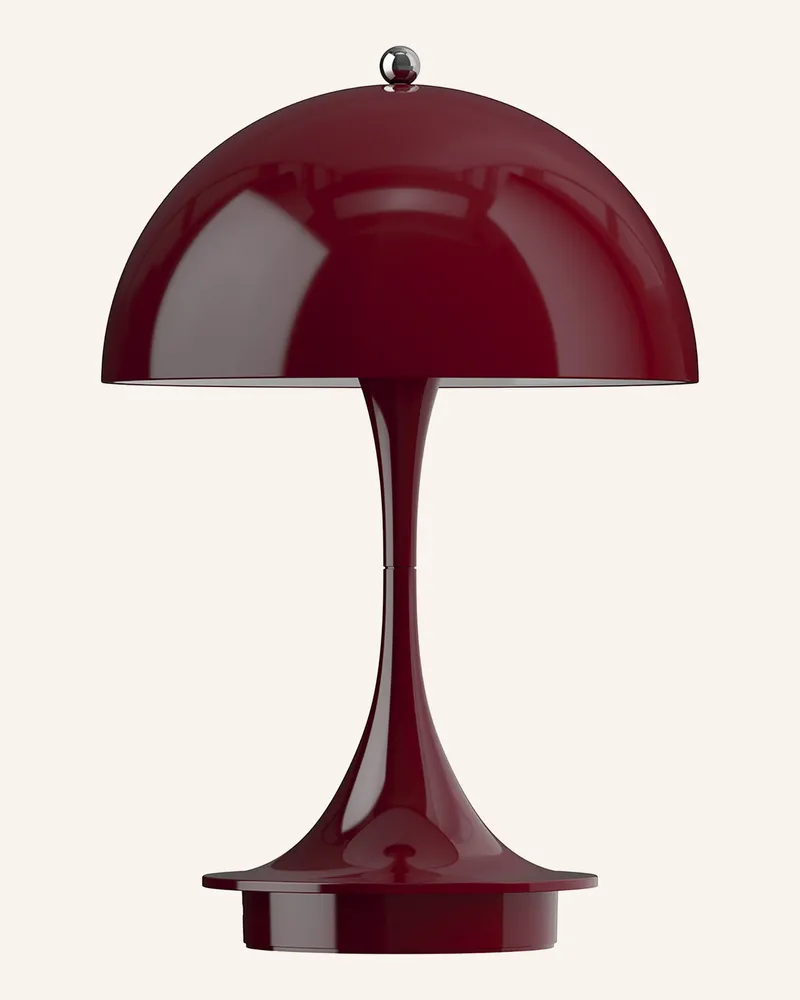 Louis Poulsen Tischleuchte Panthella 160 Portable rot Dunkelrot