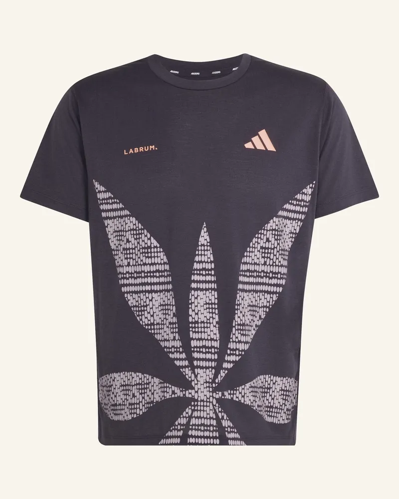 adidas Adidas Running X Labrum T-Shirt lila Schwarz