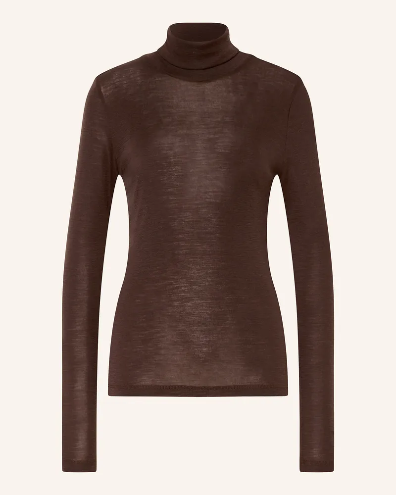Gestuz Rollkragenpullover GZNINIA Dunkelbraun