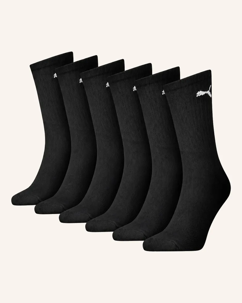 Puma Socken Regular Crew Sport schwarz Schwarz