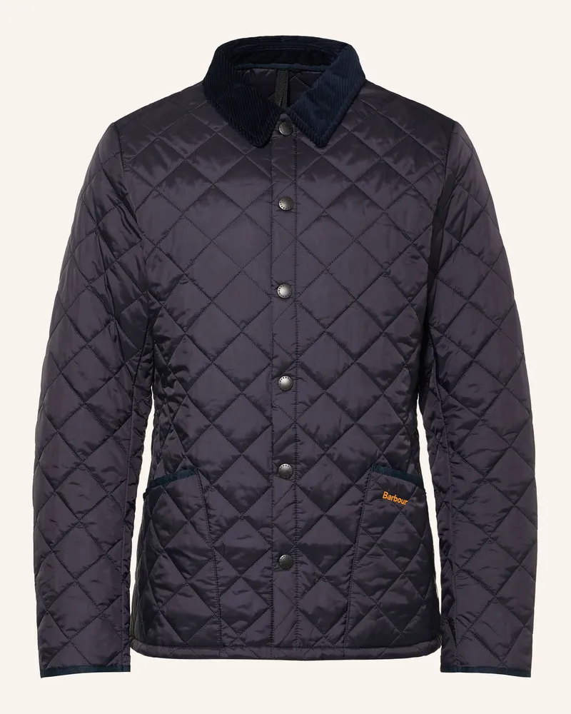 Barbour Steppjacke Heritage Liddesdale blau Dunkelblau