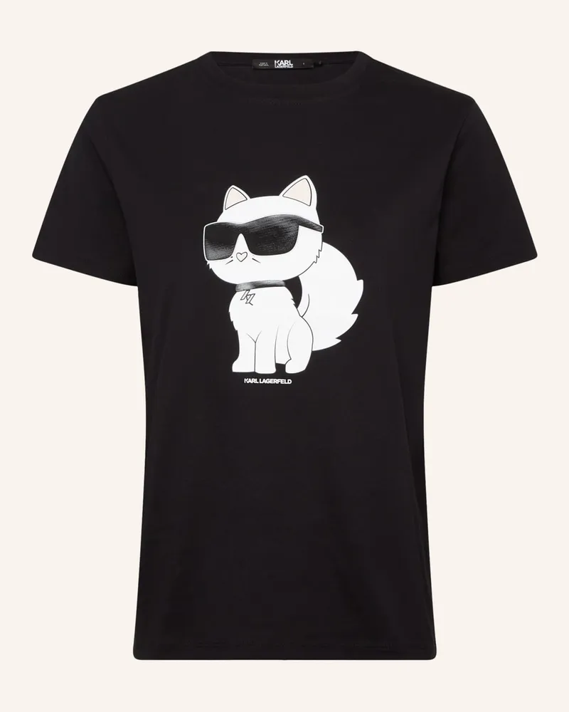 Karl Lagerfeld T-shirt Schwarz