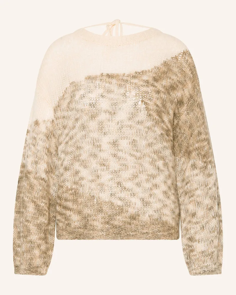 HUGO BOSS Pullover Fargovia beige Ecru