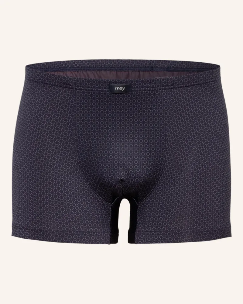 Mey Boxershorts Serie Greymouth blau Dunkelgrau