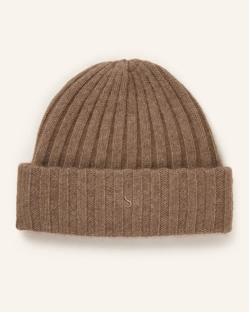 Stetson Cashmere-Mütze braun Hellbraun