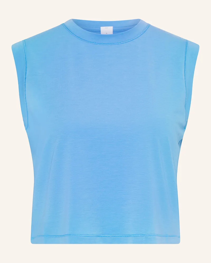 LULULEMON Tanktop MUSCLE Blau