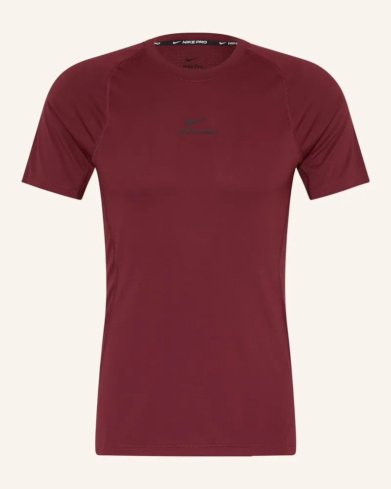 Nike T-Shirt PRO Dunkelrot