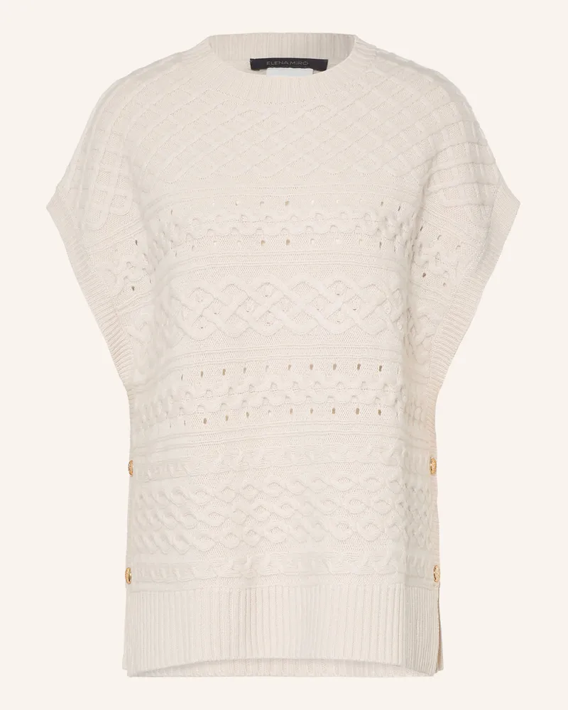 Elena Mirò Strickshirt beige Beige
