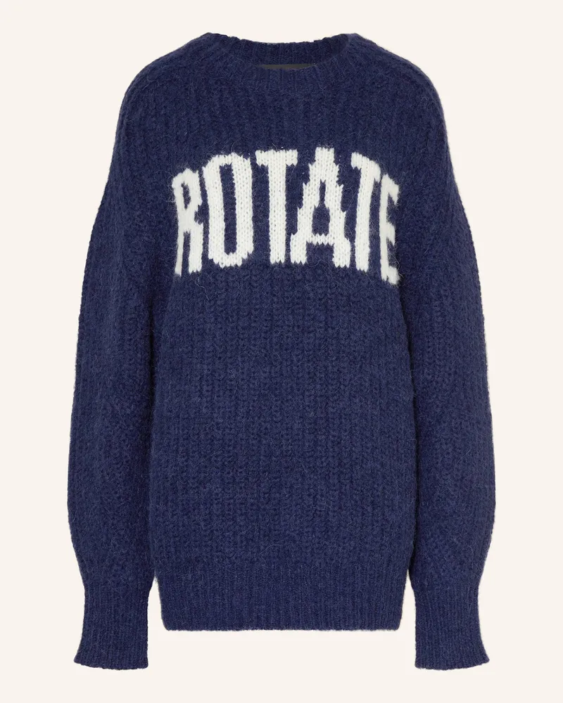 ROTATE Birger Christensen Pullover Dunkelblau
