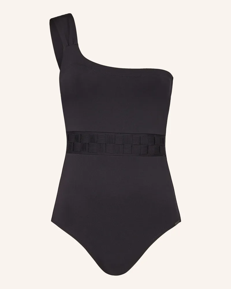 Maryan Mehlhorn One-Shoulder-Badeanzug SOFTLINE Schwarz