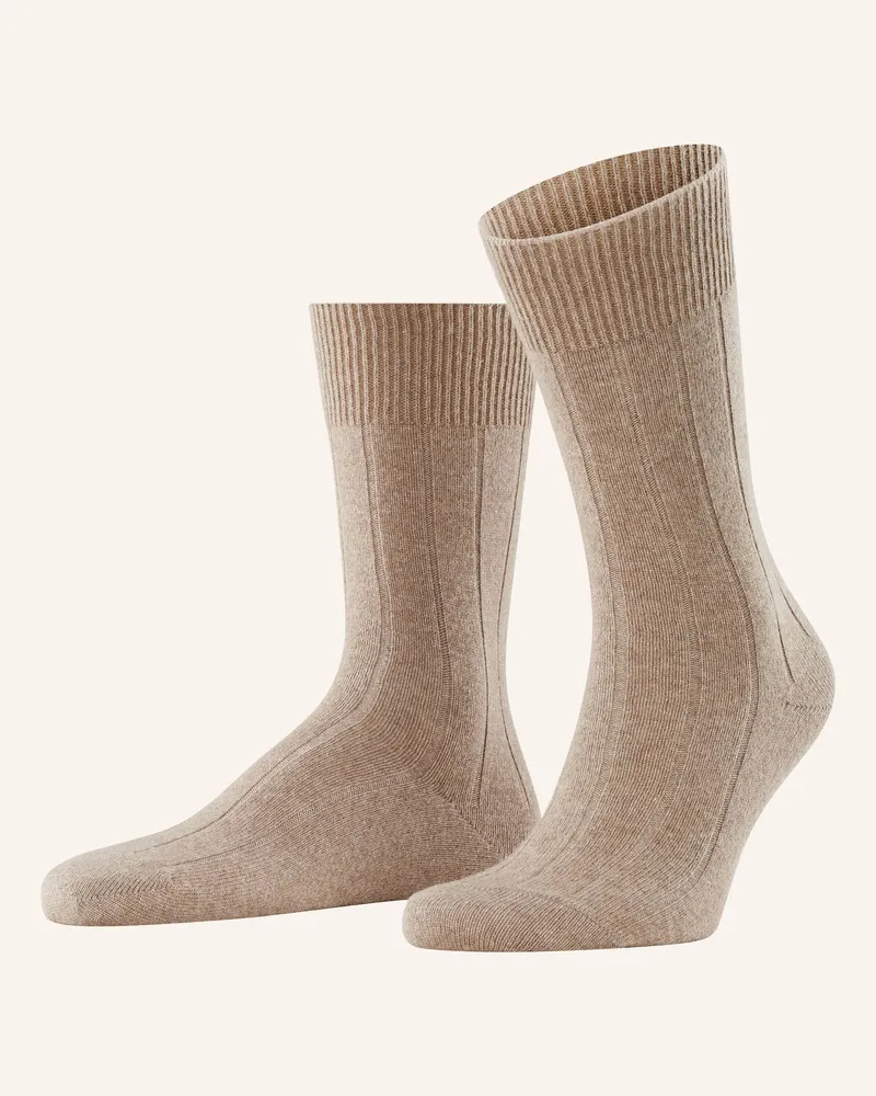 Falke Strümpfe Lhasa Rib Mit Merinowolle braun 5410