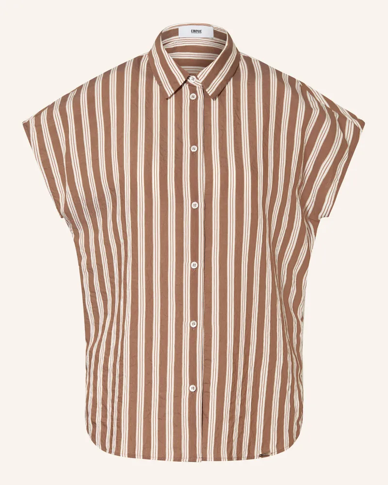 cinque Hemdbluse Cipanda braun Taupe