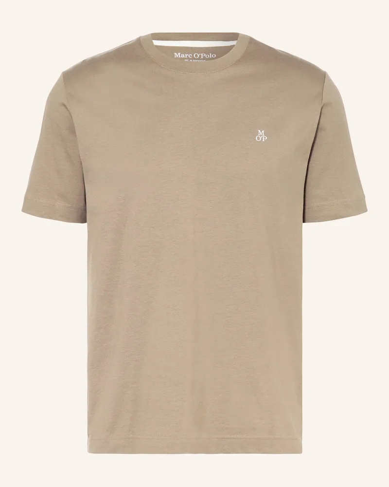 Marc O'Polo T-Shirt Hellbraun