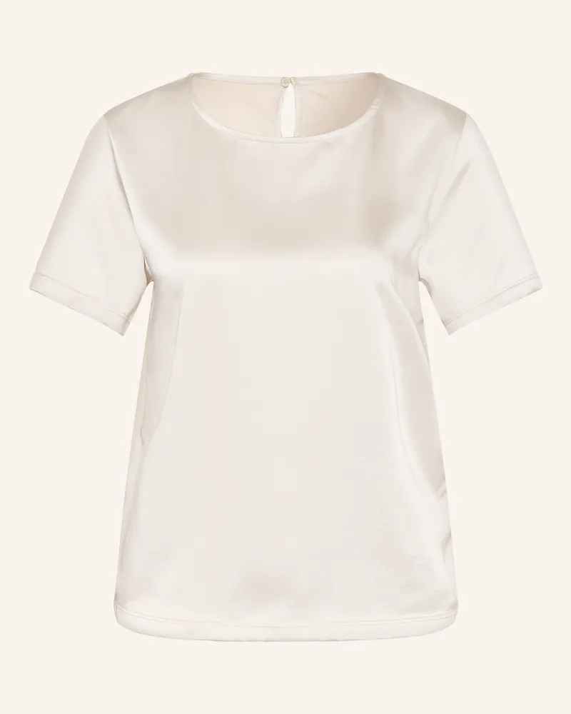 Max Mara Blusenshirt Girlbert Im Materialmix beige Creme