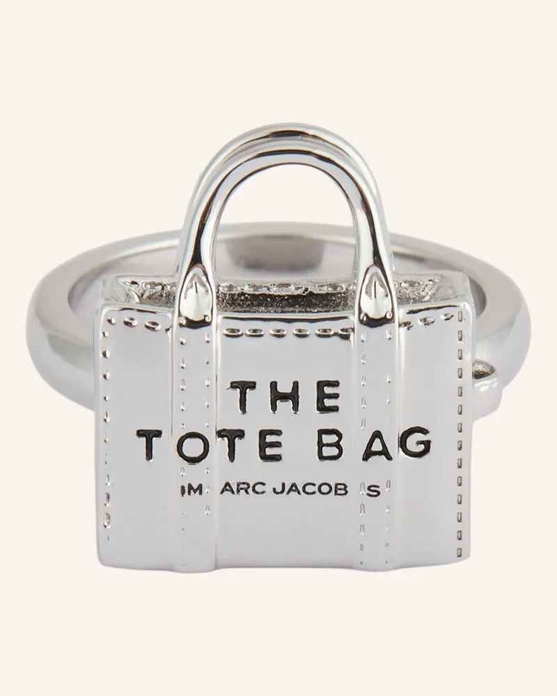 Marc Jacobs Ring The Tote Bag Ring silber Silber