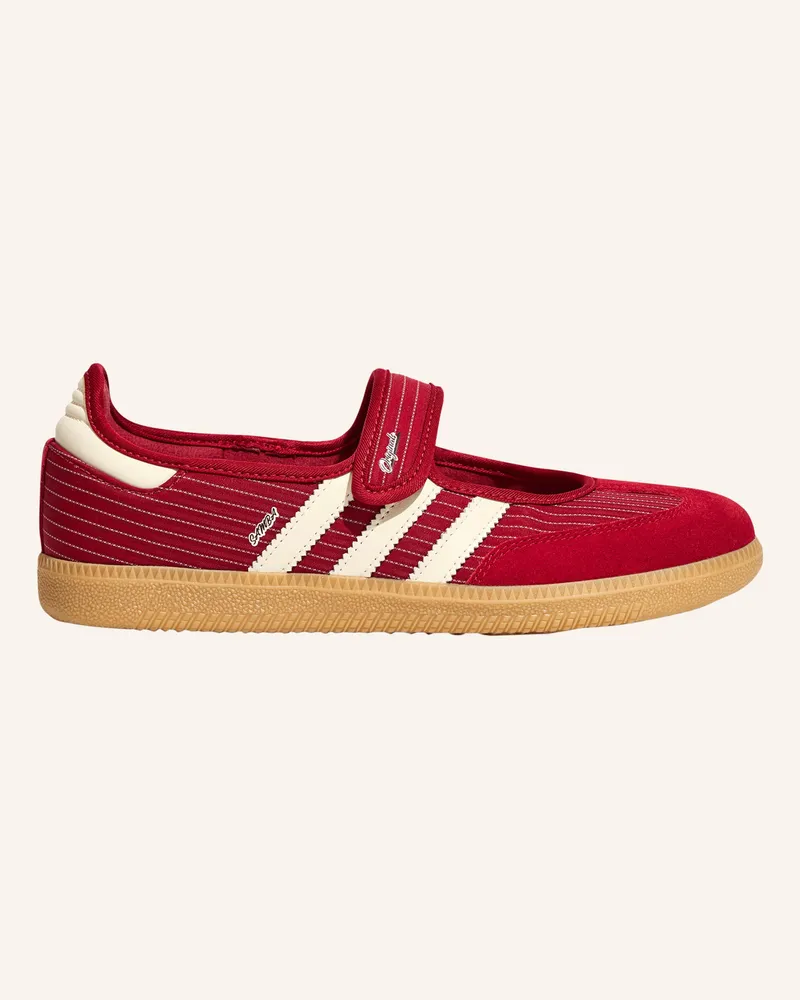 adidas Mary-Jane-Ballerinas Samba Jane rot Rot