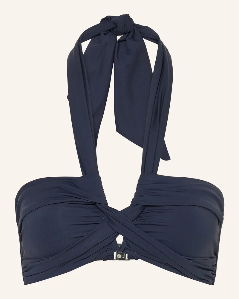Seafolly Australia Bandeau-Bikini-Top Seafolly Collective blau Dunkelblau