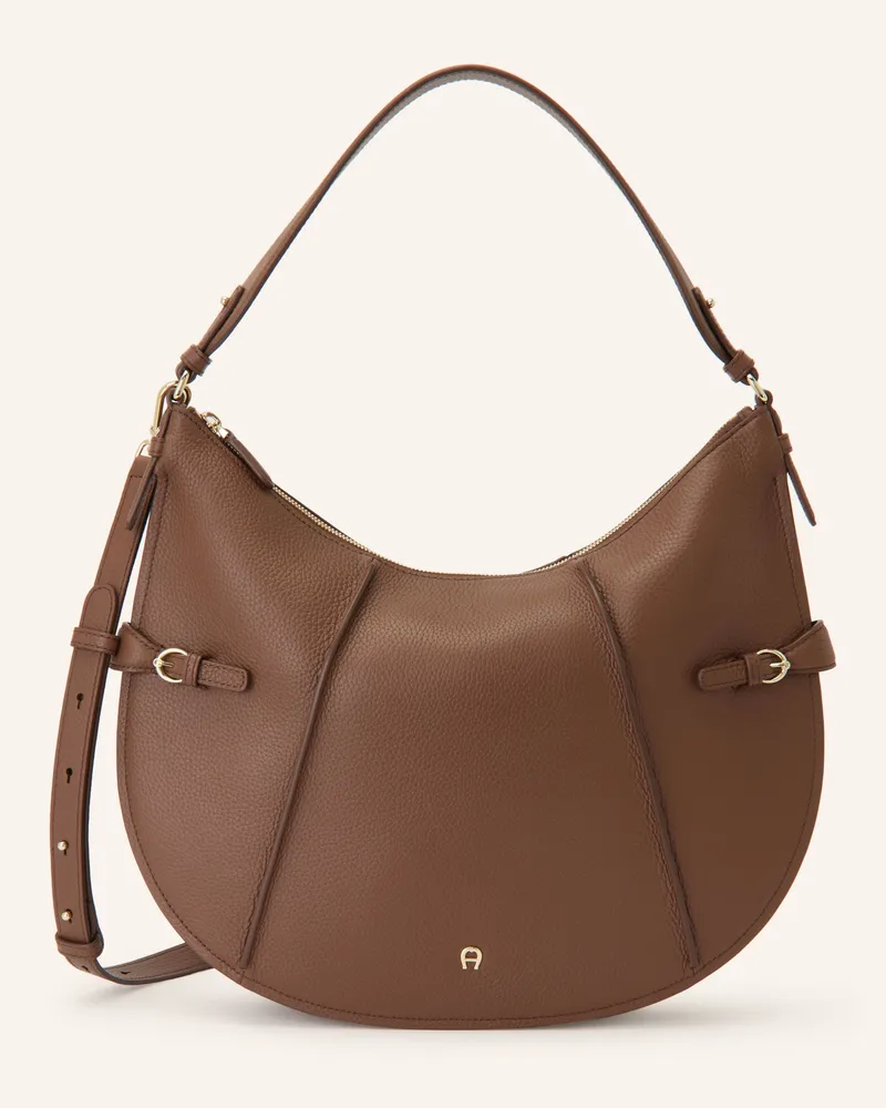 Aigner Schultertasche Cavallo Medium braun Braun