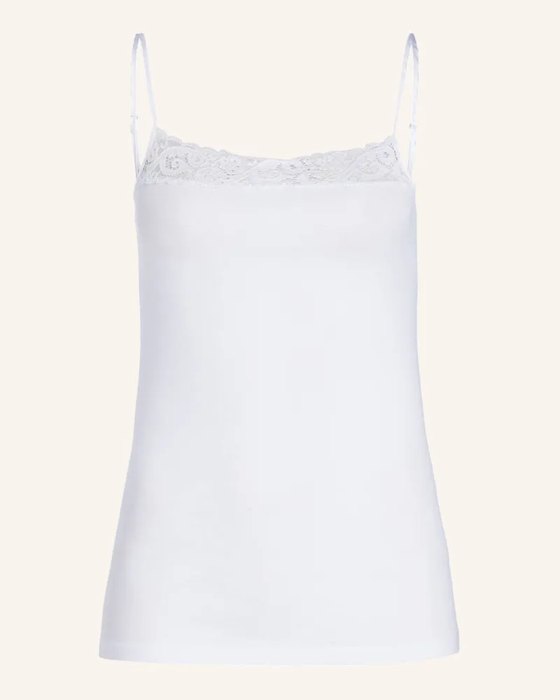 Hanro Top Moments weiss Weiss