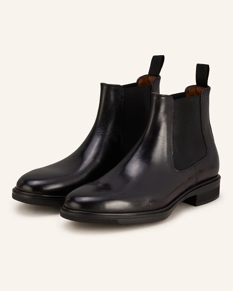paul Chelsea-Boots Schwarz