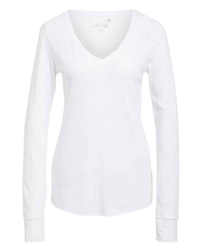 Juvia Longsleeve weiss Weiss
