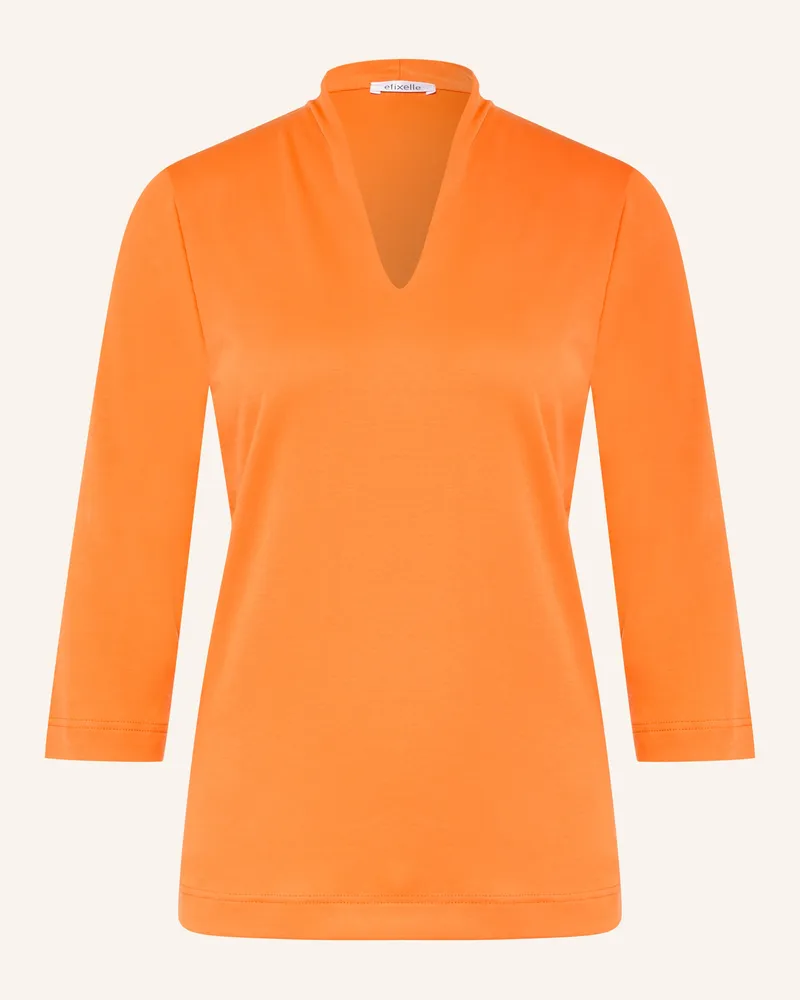Efixelle Shirt Mit 3/4-Arm orange Orange