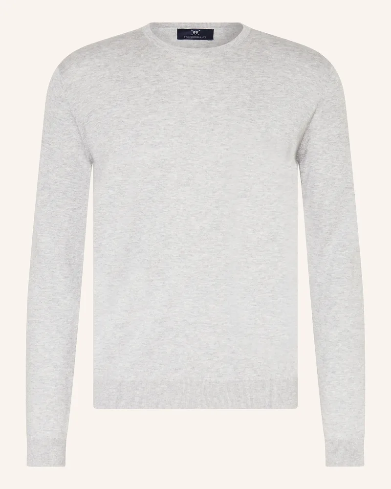 Strokesman's Pullover grau Hellgrau