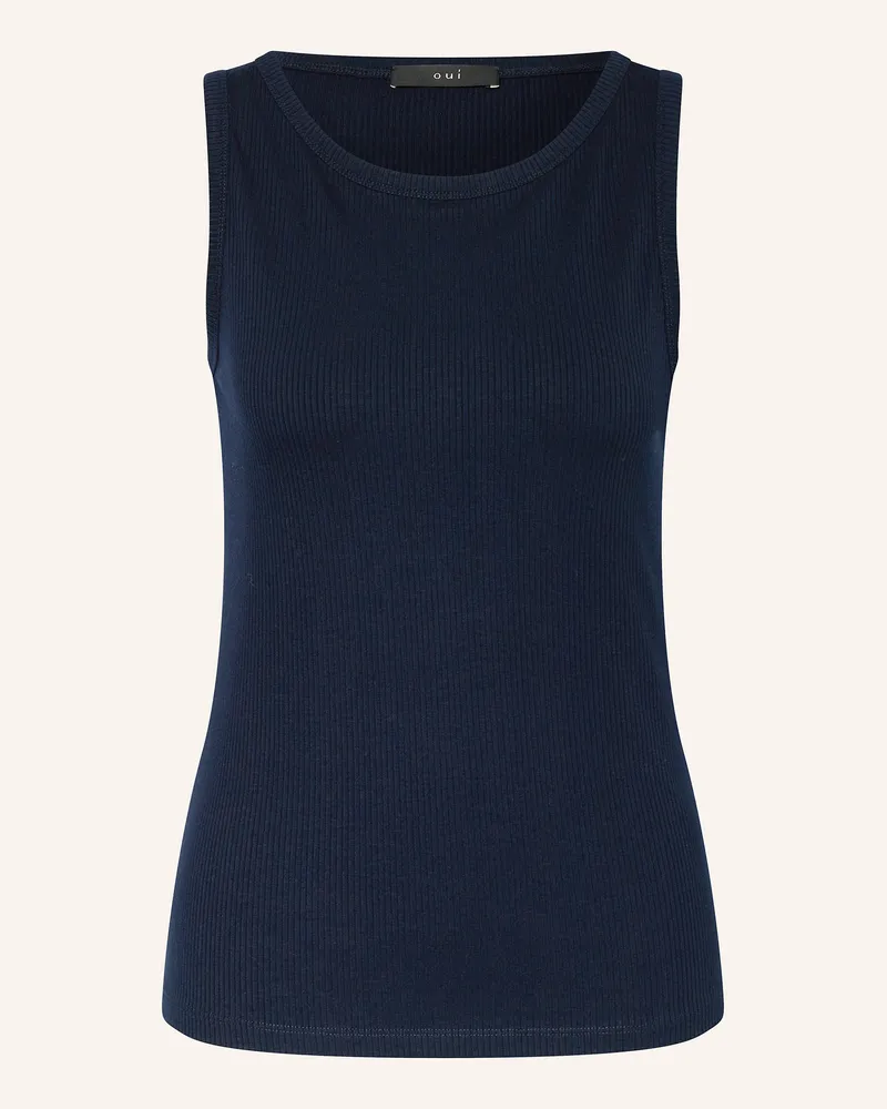 Oui  Top blau Dunkelblau