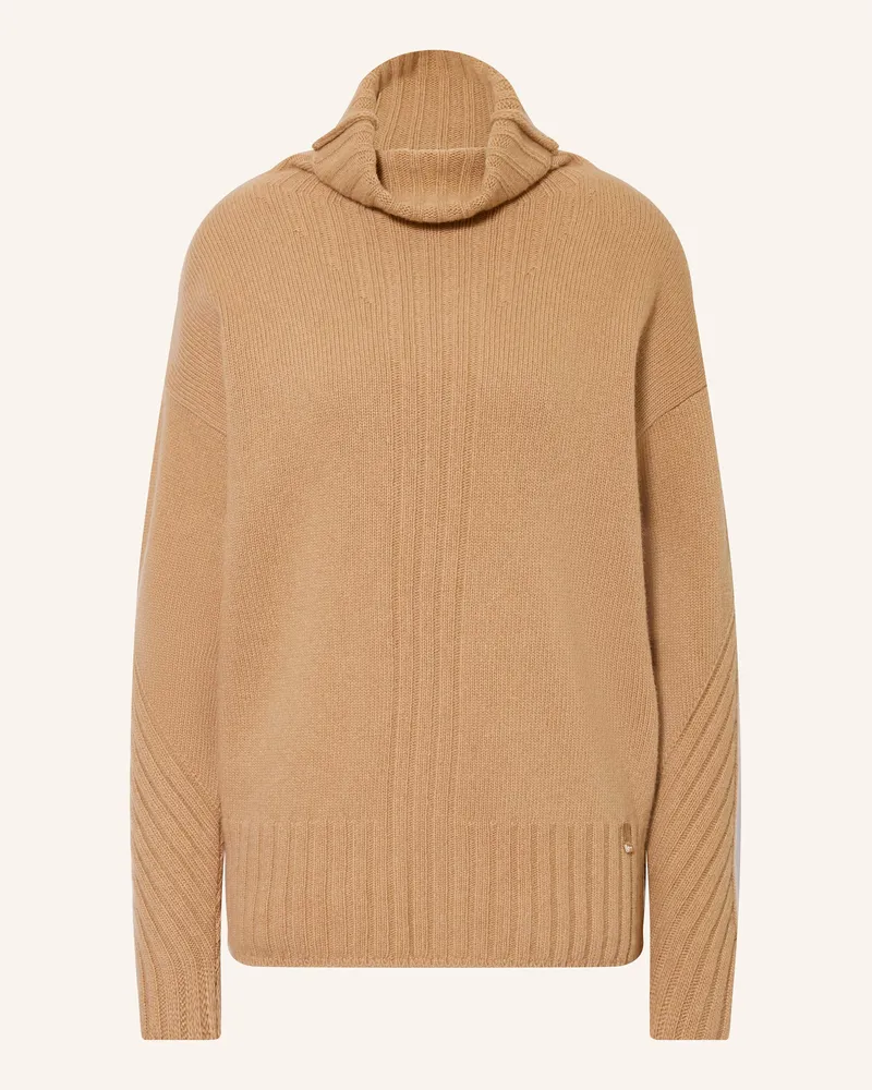 Herno Rollkragenpullover braun Camel