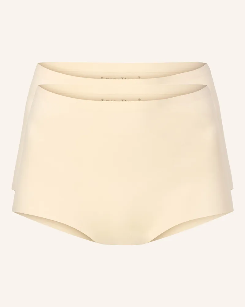 LingaDore DAILY 2er-Pack Taillenslips Weiss