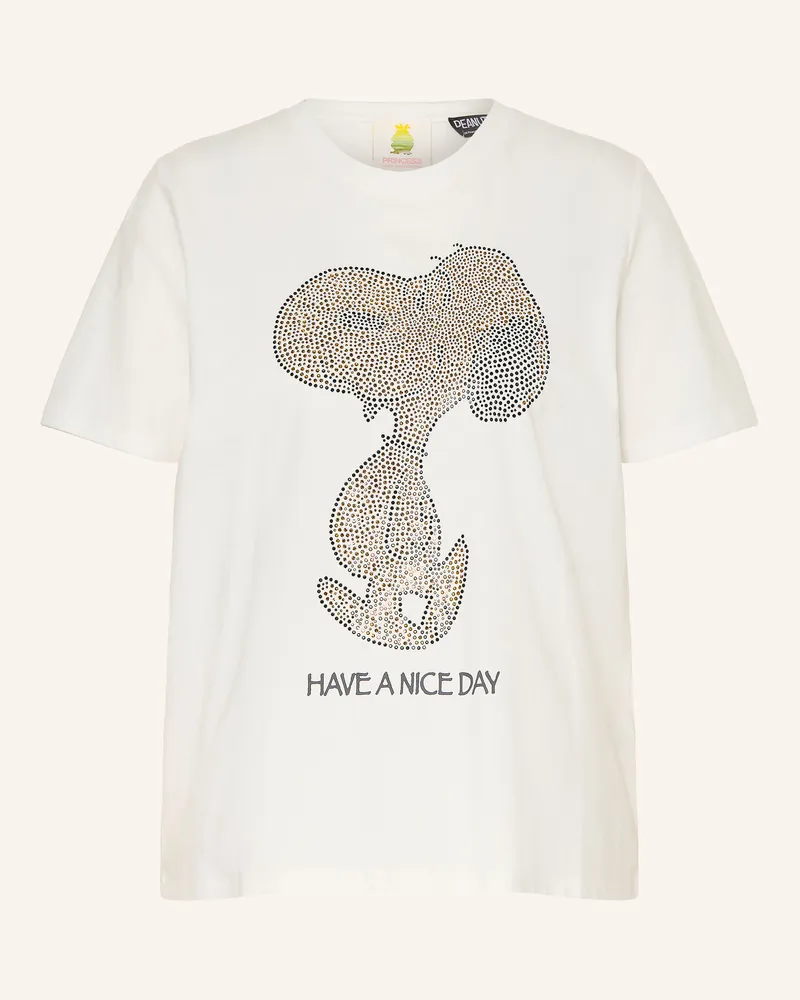 Princess goes Hollywood T-Shirt Mit Schmucksteinen weiss Weiss