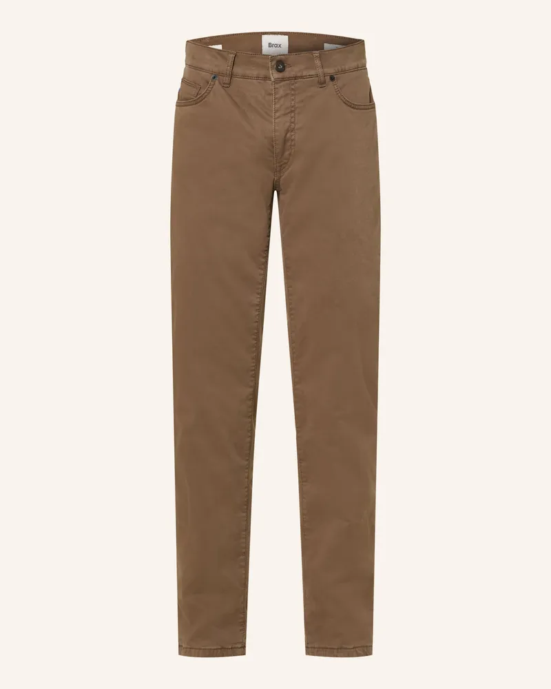 Brax Hose Cadiz Straight Fit braun 54