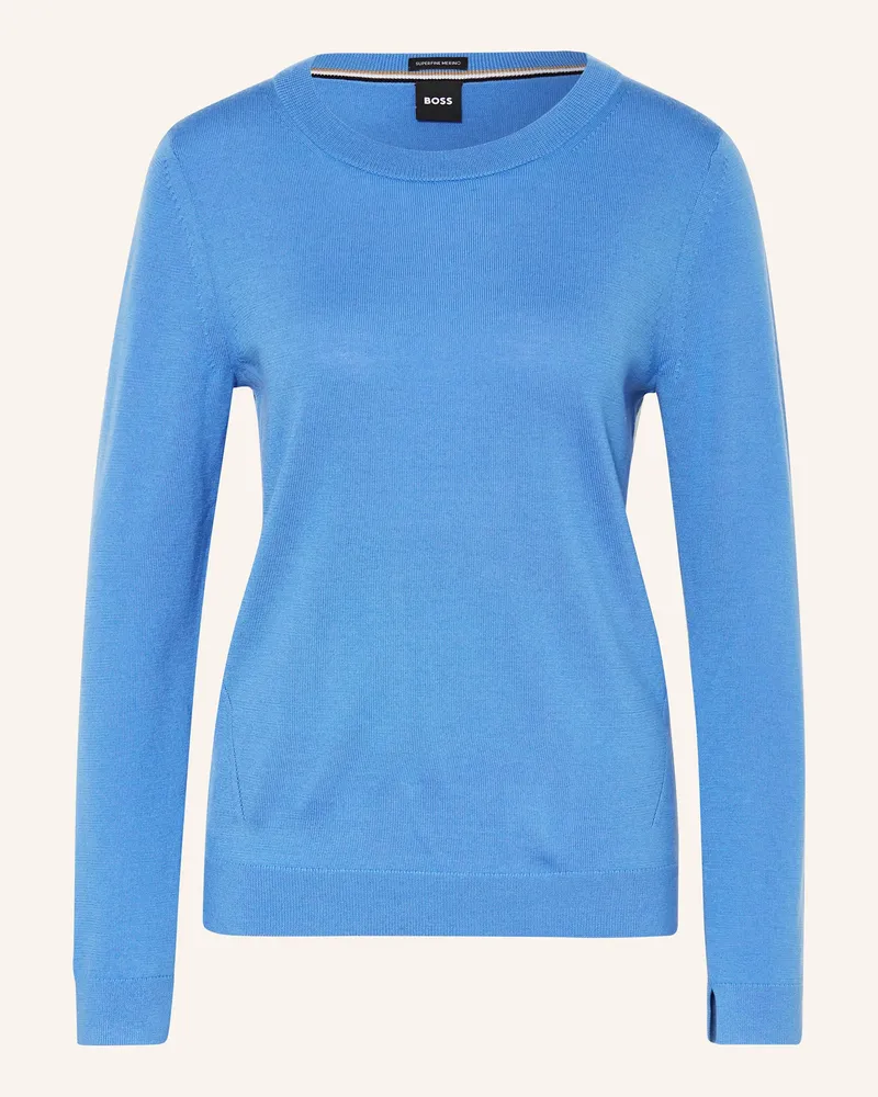HUGO BOSS Pullover FEGANASI Blau