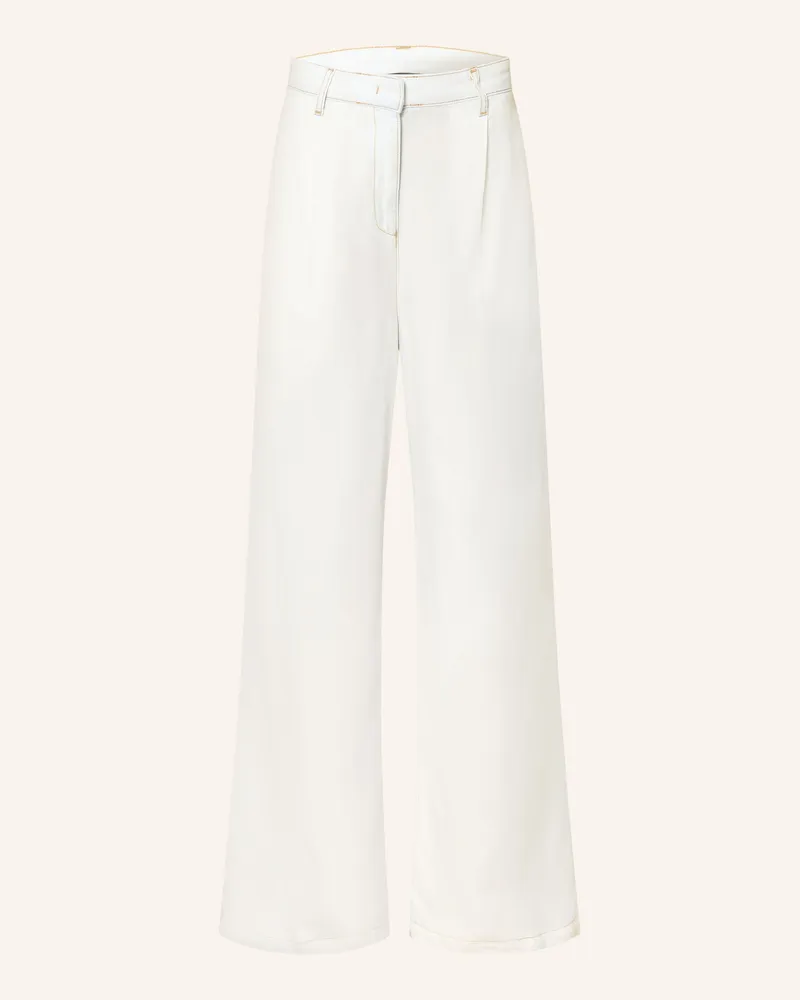 Patrizia Pepe Marlenehose weiss Weiss