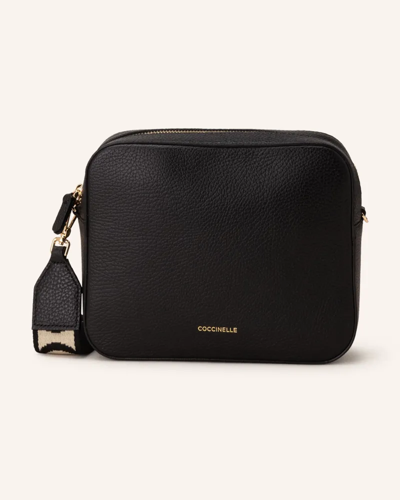 Coccinelle Umhängetasche schwarz Schwarz