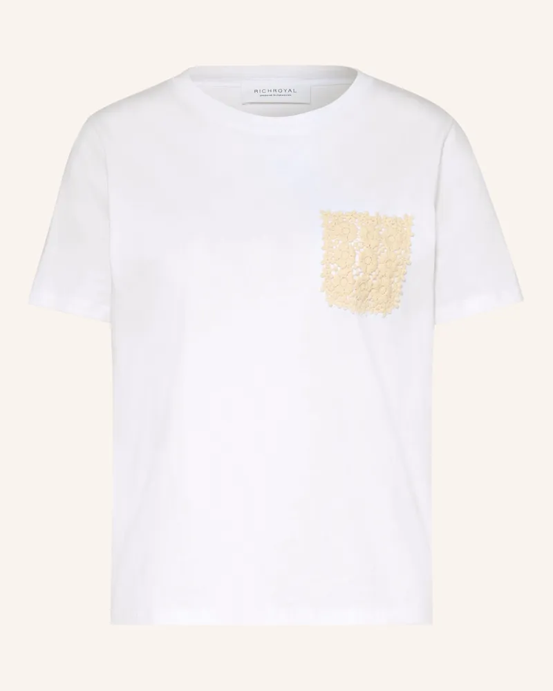 Rich&Royal T-Shirt weiss Weiss
