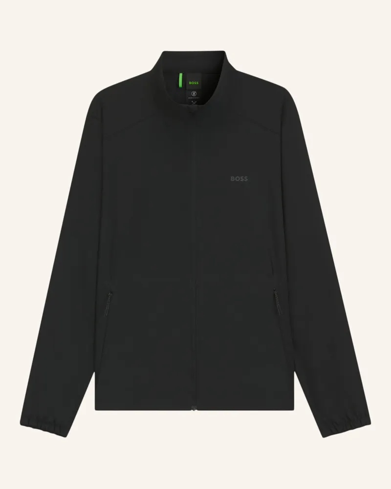 HUGO BOSS Casual Jacke L_CRUISELITE FZ 1 Regular Fit Schwarz