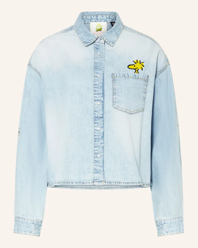 Princess goes Hollywood Jeansbluse blau Hellblau