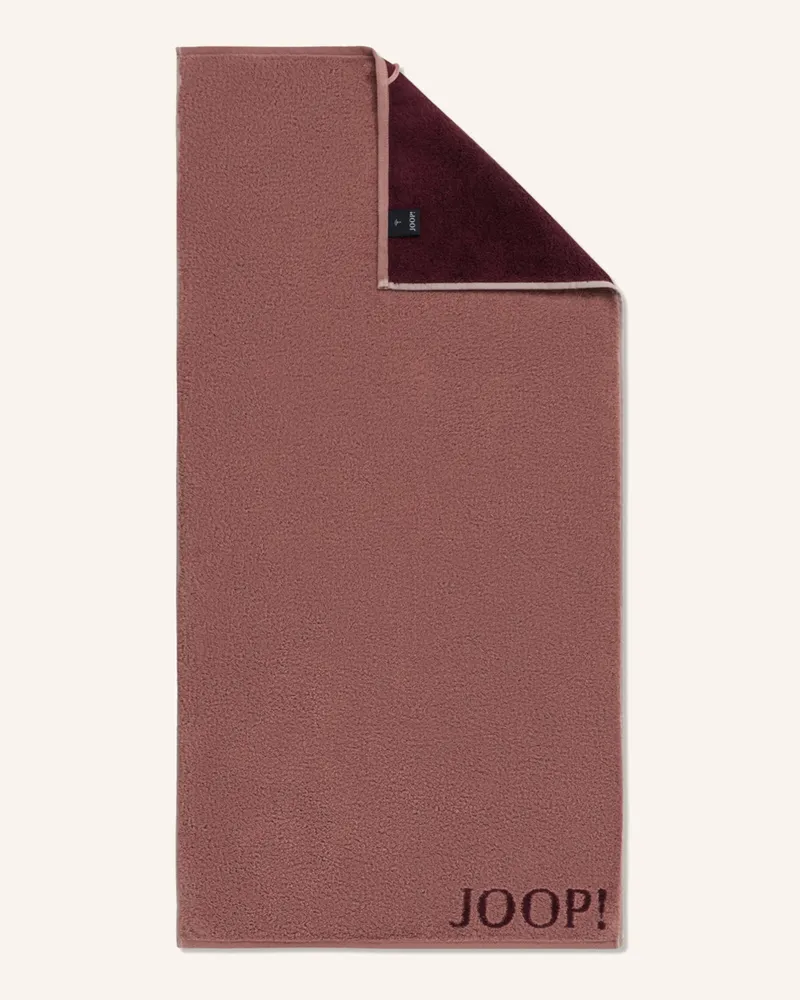 JOOP! Handtuch CLASSIC DOUBLEFACE Dunkelrot