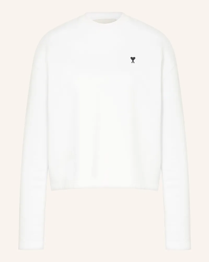 AMI Paris Sweatshirt Weiss